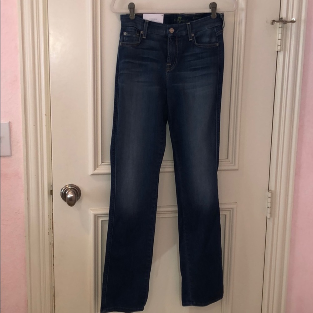 Dark Wash Denim Jeans
